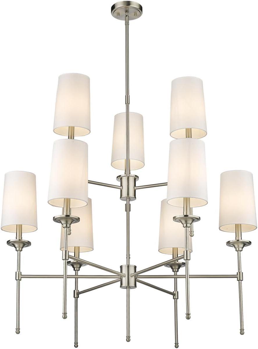 Hayse 9 - Light Dimmable Tiered Chandelier