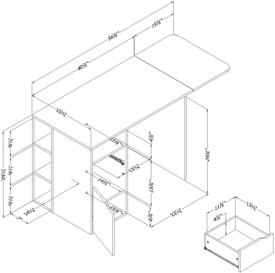 Crea Expandable Craft Table