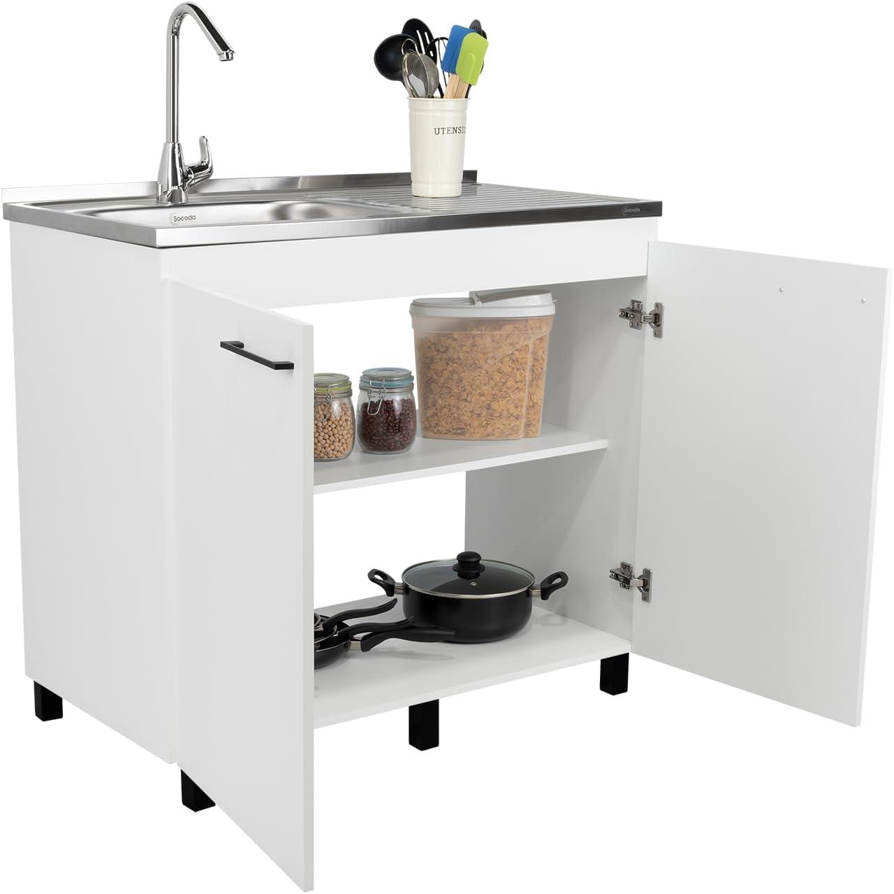 Ceballos 2 Utility Sink And Cabinet LNNMKS-B062S00376
