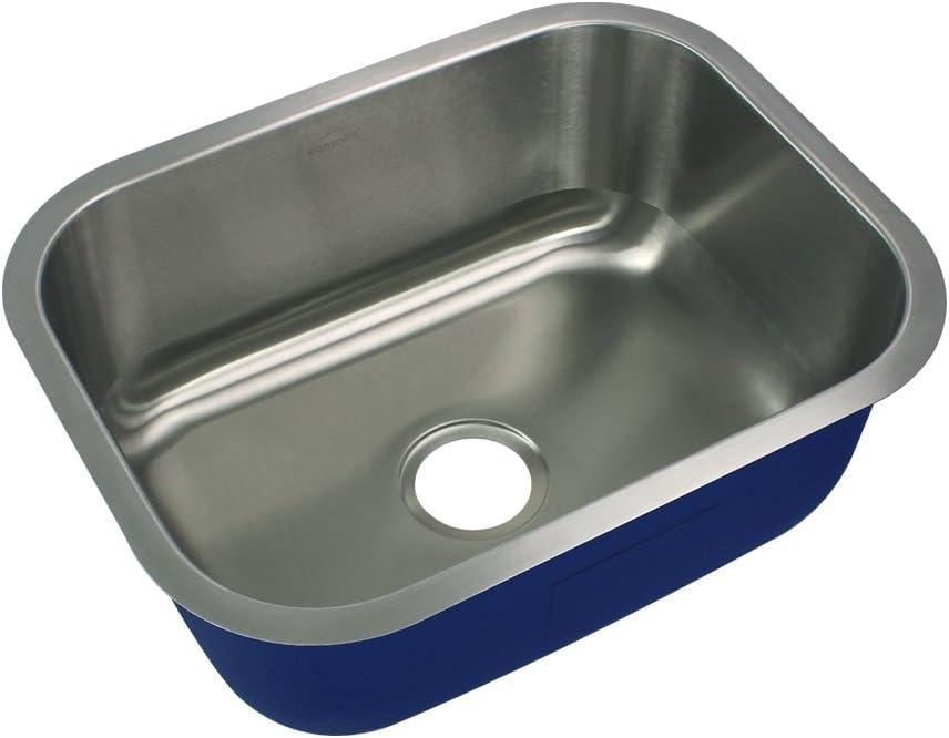 Meridian 23.13'' L Single Bowl Stainless Steel Kitchen Sink