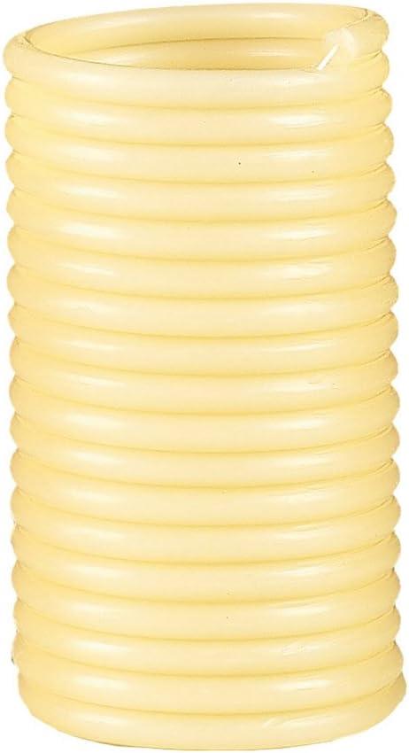 Eco-friendly Citronella Beeswax Coil Candle Refill, 80-Hour