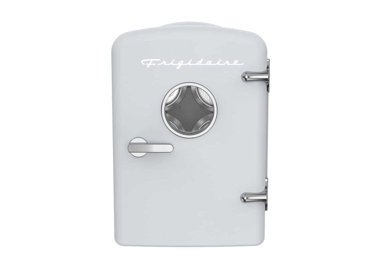 Frigidaire® 0.5-Cubic-Foot Retro Portable Mini Fridge (White)