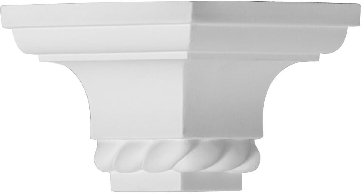 White Polyurethane 2.25" Crown Moulding Outside Corner