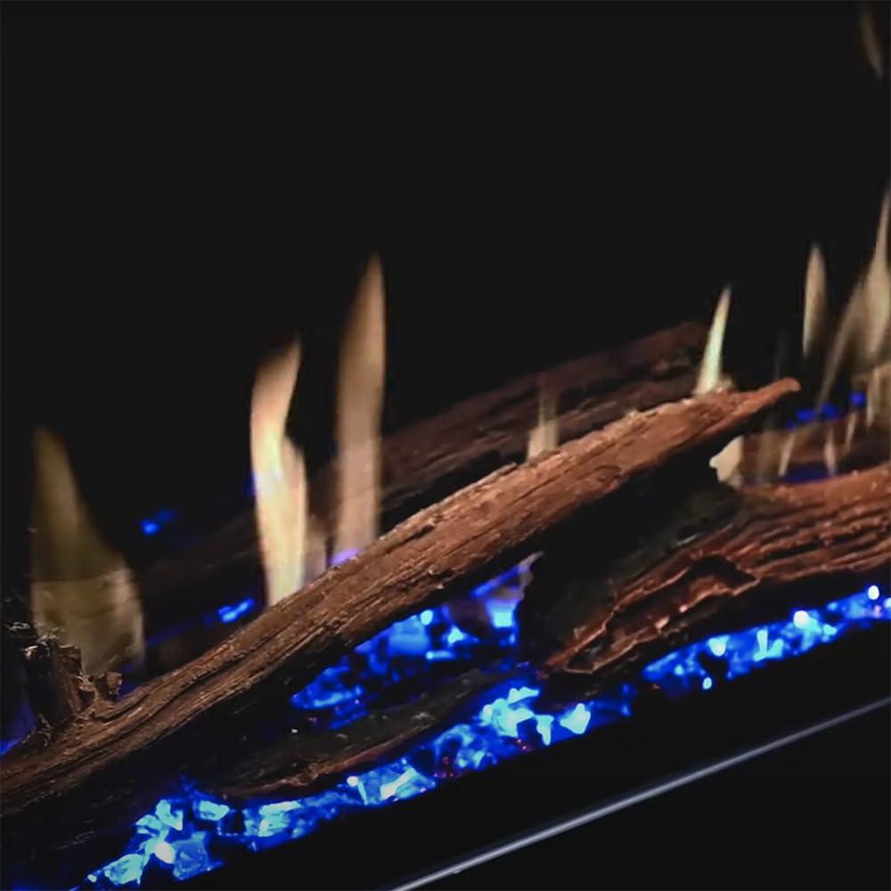 Modern Flames Orion Slim Built-In/Wall Mounted Smart Virtual Electric Fireplace with Real Flame Effect