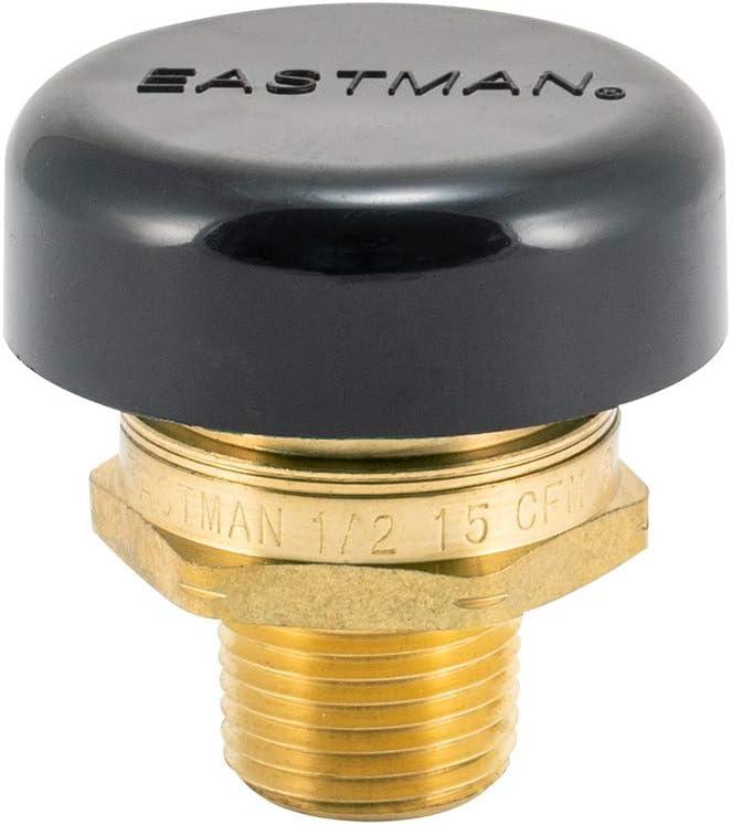 Eastman 1/2 Inch Brass Vacuum Relief Valve with Protective Cap