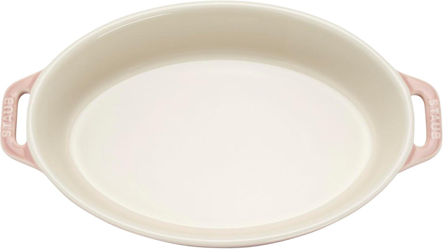 Staub Staub Ceramic 4-Pc Baking Pans Set, Casserole Dish With Lid, Brownie Pan,