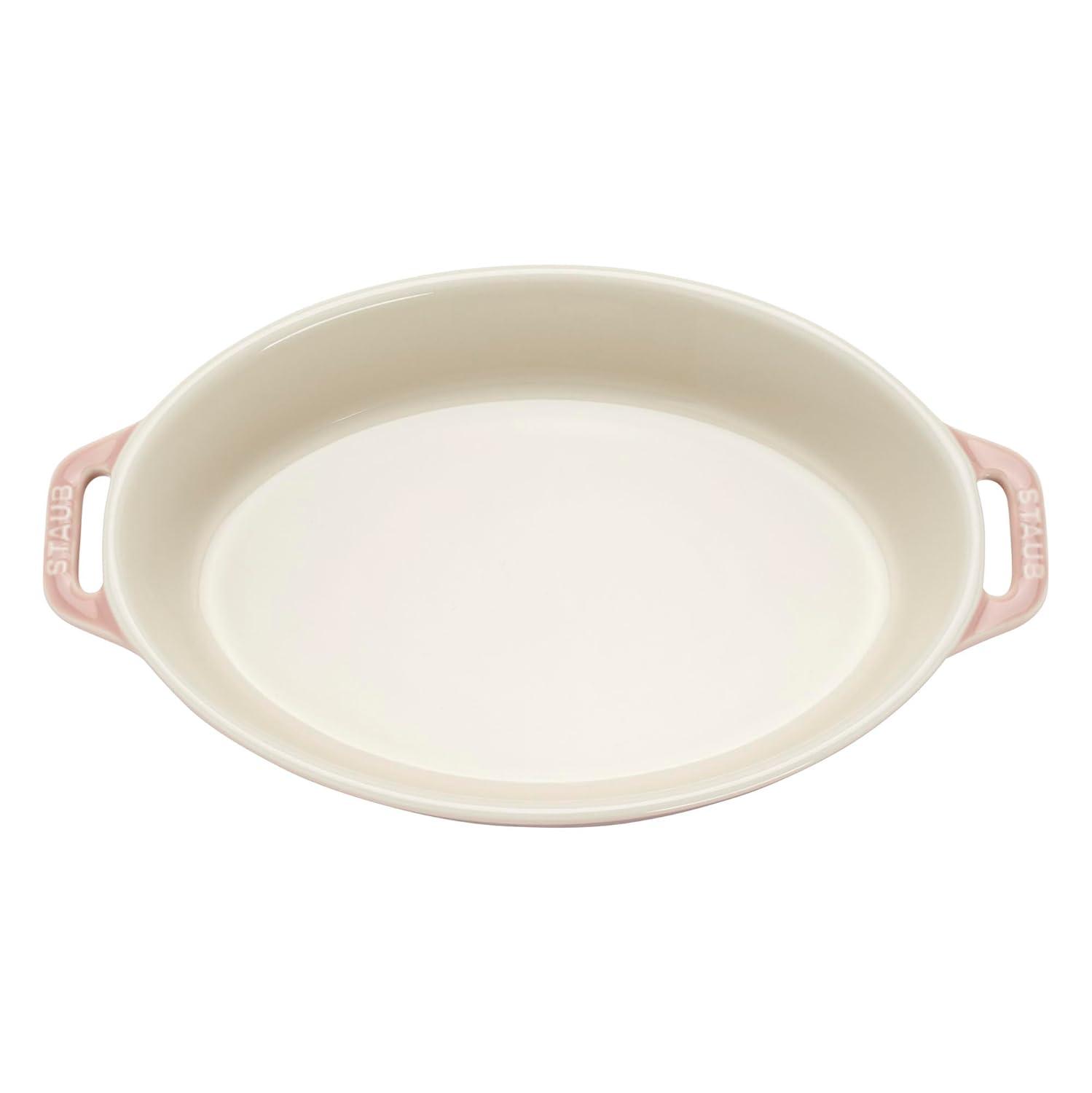 Staub Staub Ceramic 4-Pc Baking Pans Set, Casserole Dish With Lid, Brownie Pan,