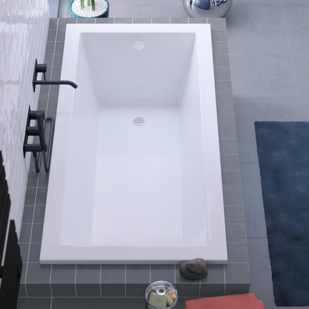 Voltaire 48" X 30" Reversible Drain Drop-In Bathtub