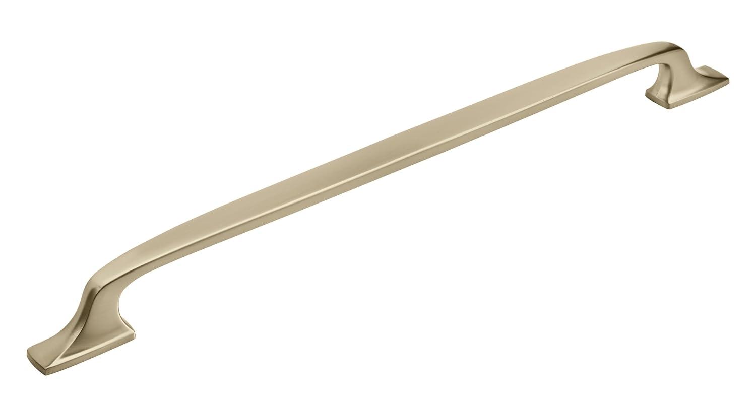 Amerock Highland Ridge 18 inch (457mm) Center-to-Center Golden Champagne Appliance Pull