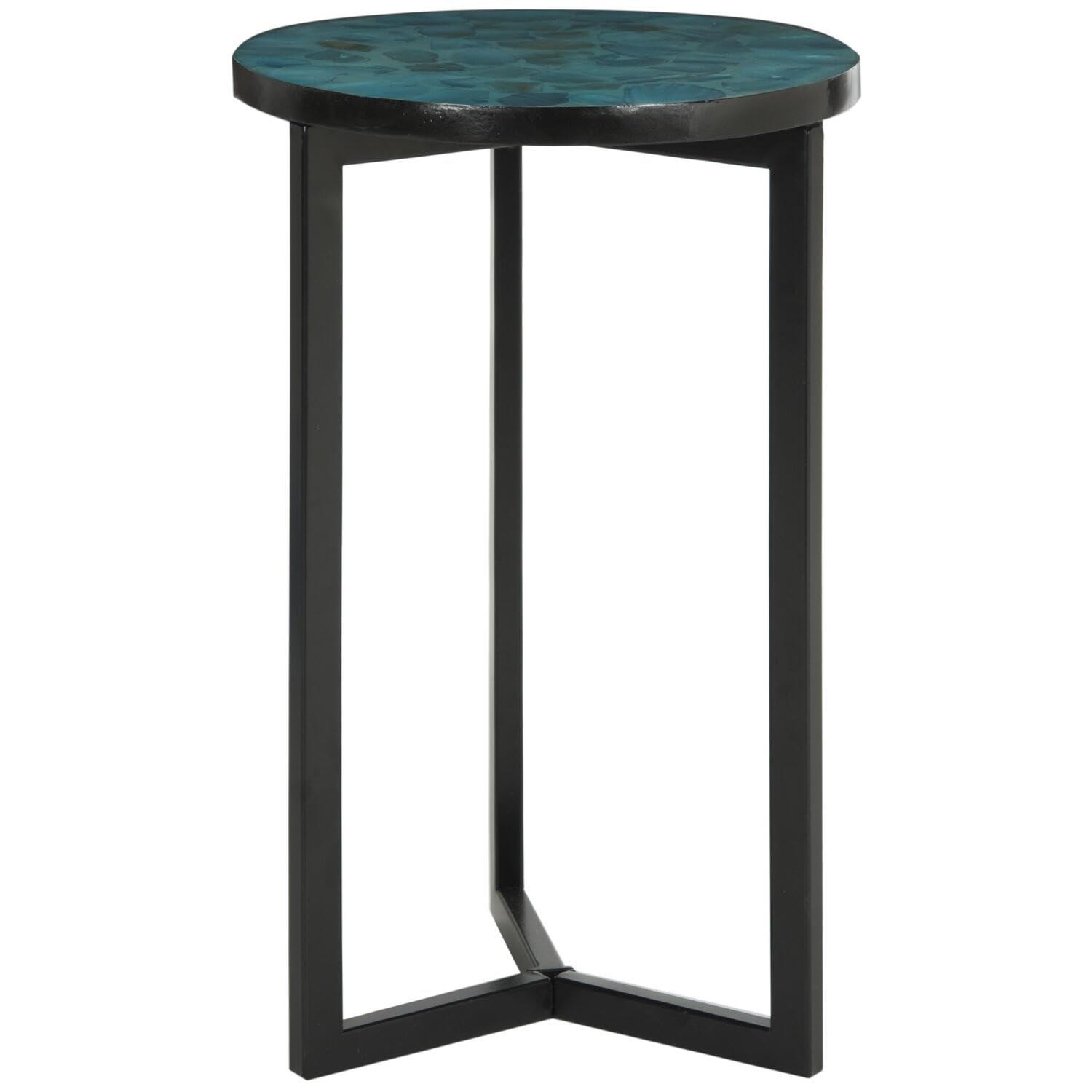 Zaira End Table - Blue/Green - Safavieh.