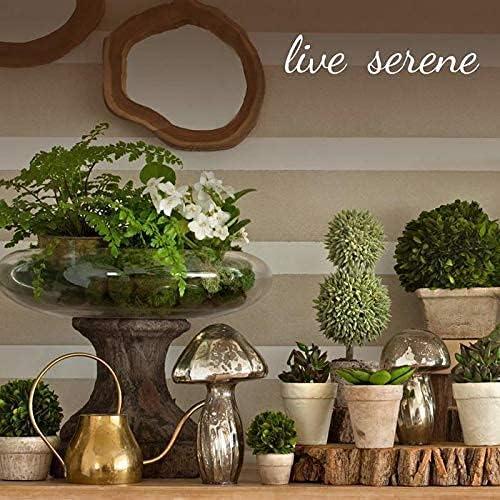 Serene Spaces Living Set of 12 Mini Copper Mercury Glass Ornaments for Holiday Décor, Measures 1.5" Long and 1.5" Diameter