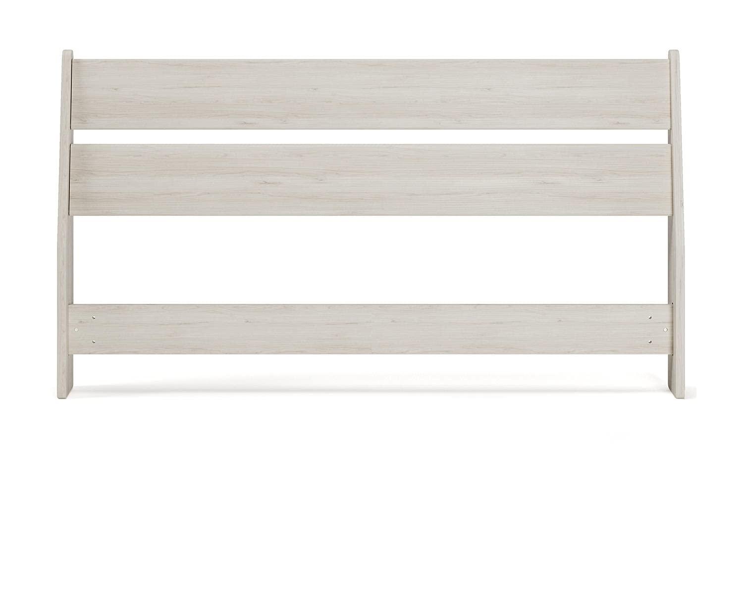 Queen Socalle Panel Headboard Natural: Chic Oak Grain, Unupholstered - Signature Design by Ashley