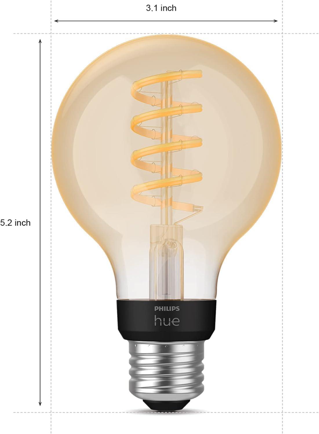 Philips Hue LED Filament Light Bulb