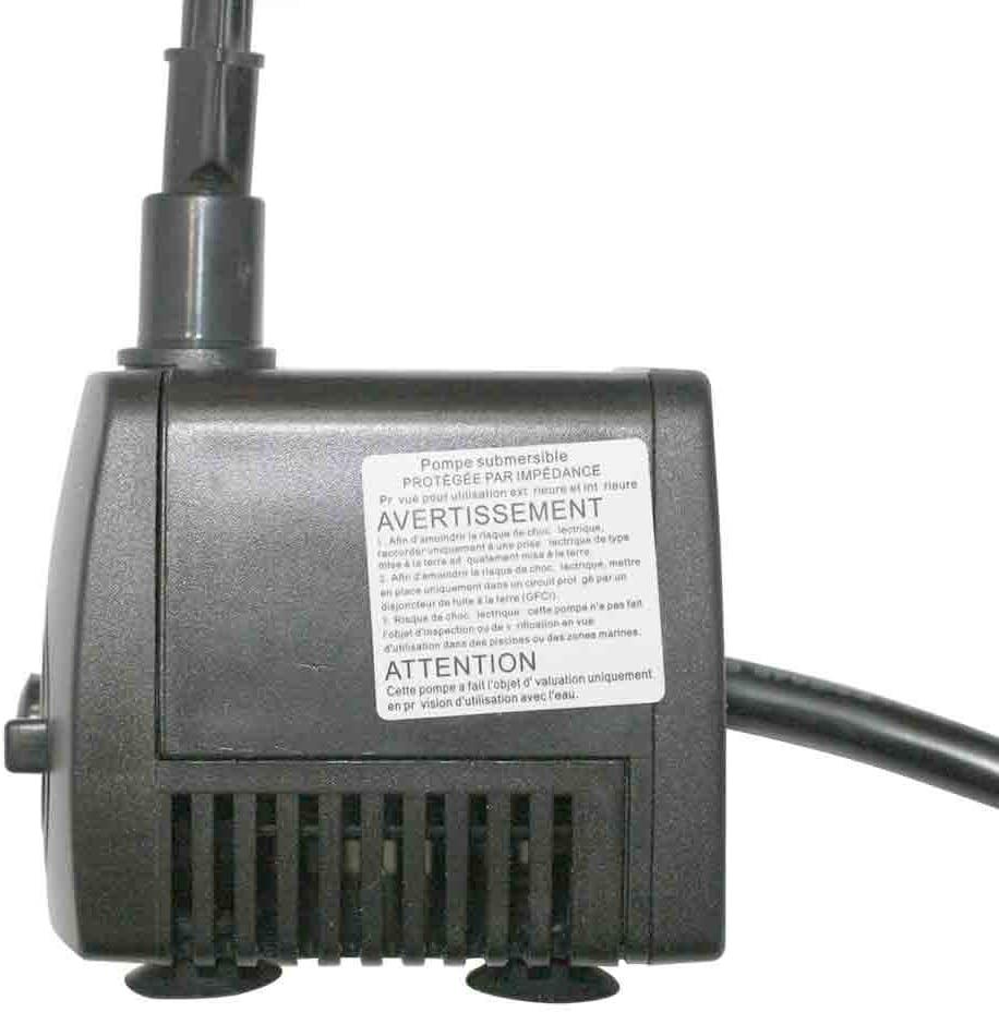 Superior Electric 120V Submersible Water Pump with Corrosion Resistant Housing