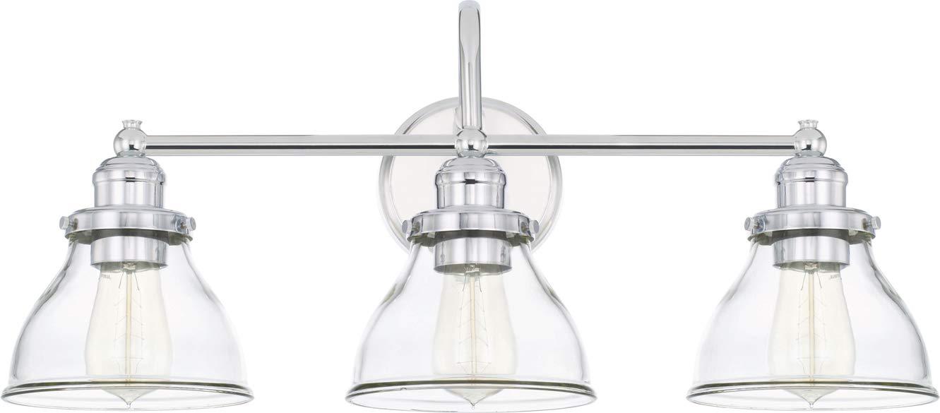 Capital Lighting - Baxter - 3 Light Industrial Bath Vanity Approved for Damp