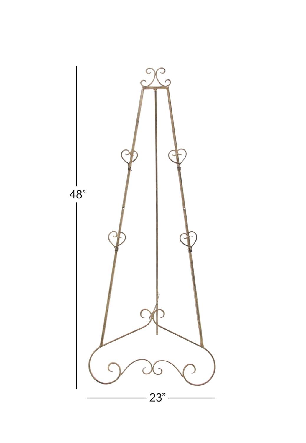 Cole & Grey Cole & Grey Adjustable Metal Tripod Easel