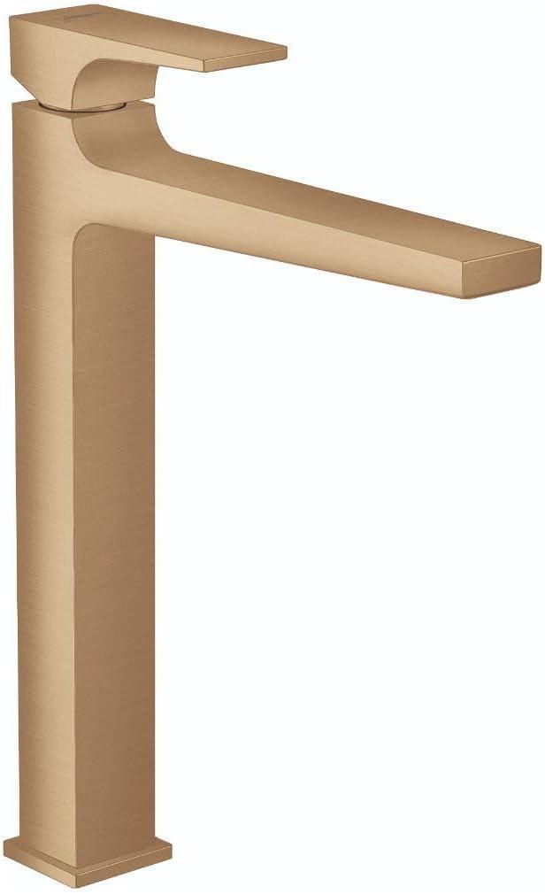 Hansgrohe Metropol Single-Hole Faucet 260 with Lever Handle and Drain Assembly, 1.2 GPM