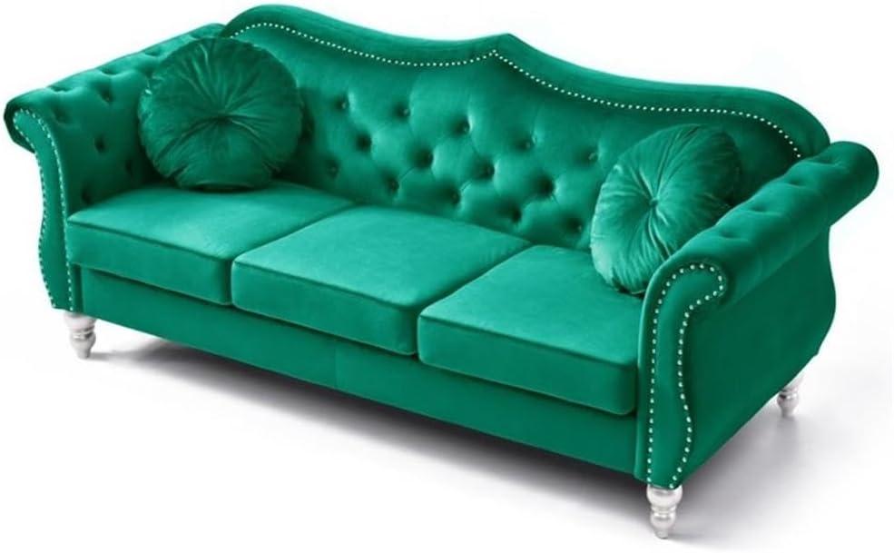 Hollywood 82'' Velvet Sofa