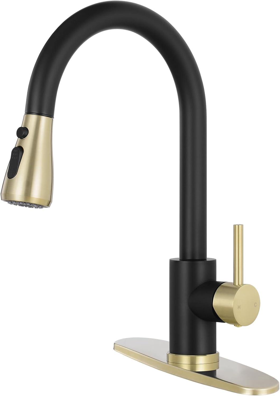 VIBRANTBATH Pull Out Kitchen Faucet