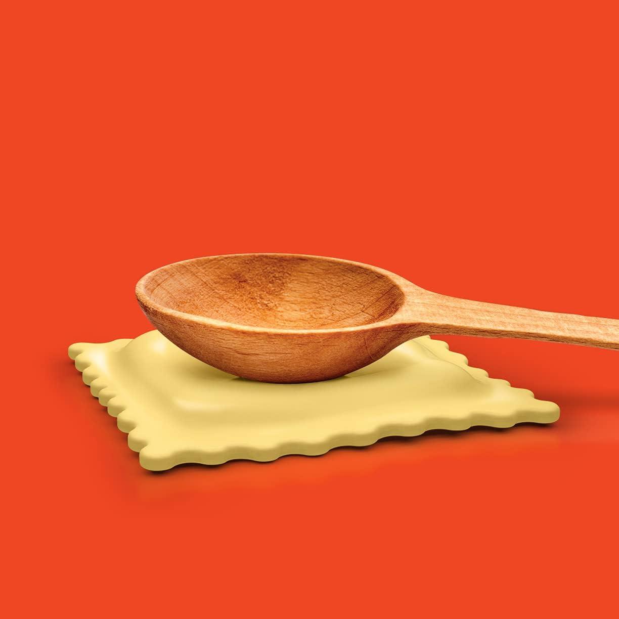 Genuine Fred SAUCED UP Ravioli Spoon Rest - Easy to Clean - Fun Kitchen Gadgets and Accessories - Stocking Stuffers & White Elephant Gifts - Great Gift for Home Cooks and Pasta Lovers C42