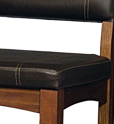 Milano Padded Barstool Upholstered Seat & Back - Linon