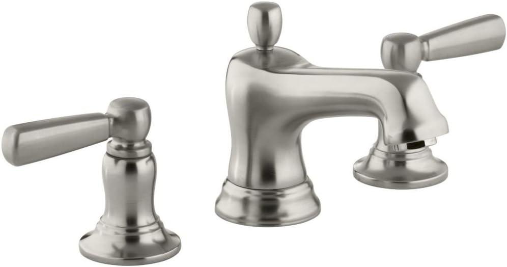 Bancroft Traditional Polished Nickel Widespread Bathroom Faucet