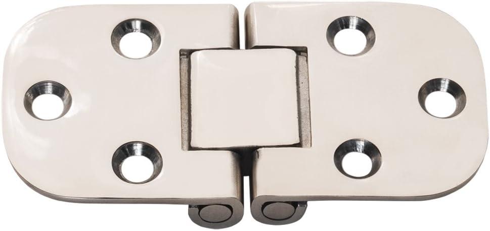 Whitecap Bisagra de 2 Pines de Montaje Empotrado - Acero Inoxidable 304 - 3" x 1-1/2" [S-3700]