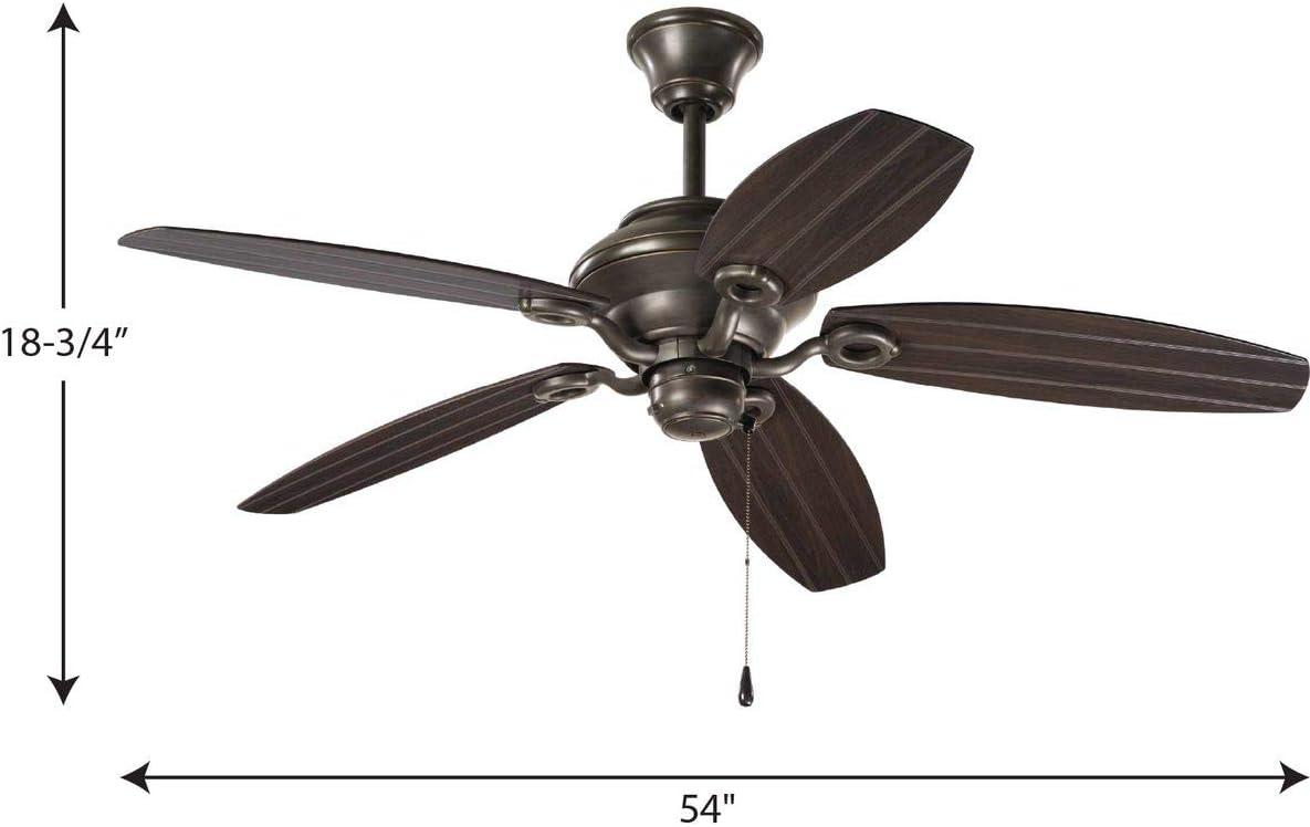 Progress Lighting - 54``Ceiling Fan - AirPro Outdoor - Wide - Ceiling Fan in