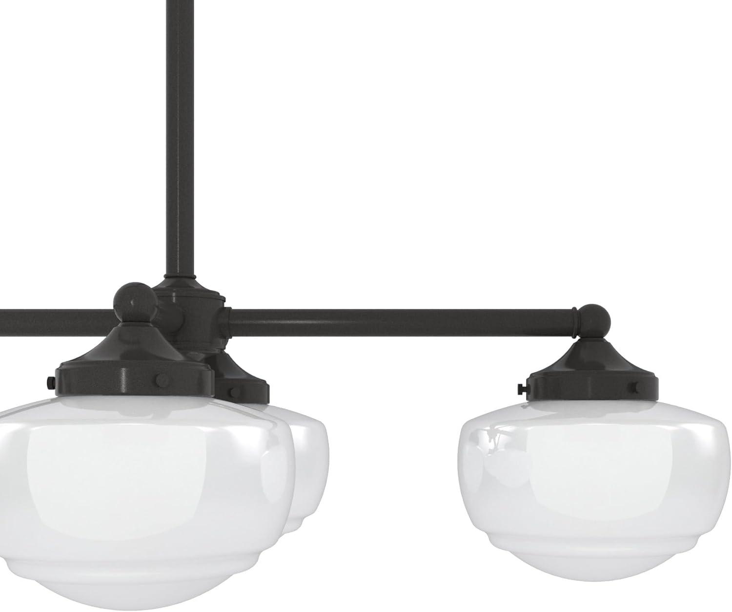 Hunter Saddle Creek 7 Light Linear Chandelier Ceiling Light Fixture