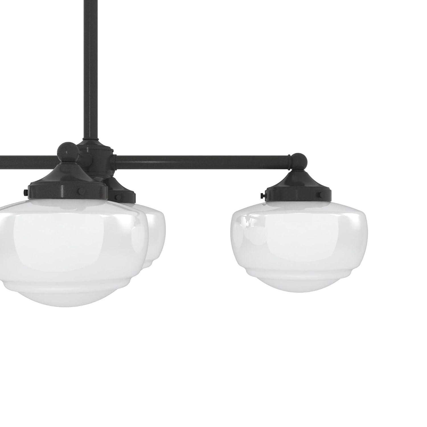 Hunter Saddle Creek 7 Light Linear Chandelier Ceiling Light Fixture