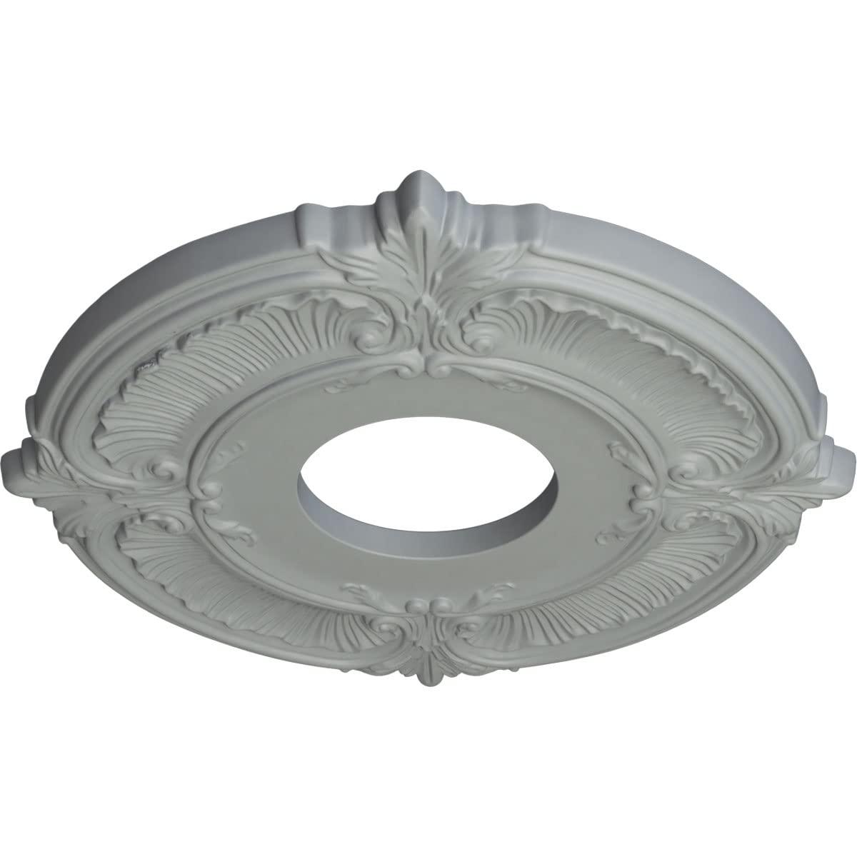 Ekena Millwork 12 3/4"OD x 4"ID x 1/2"P Attica Ceiling Medallion (Fits Canopies up to 4")
