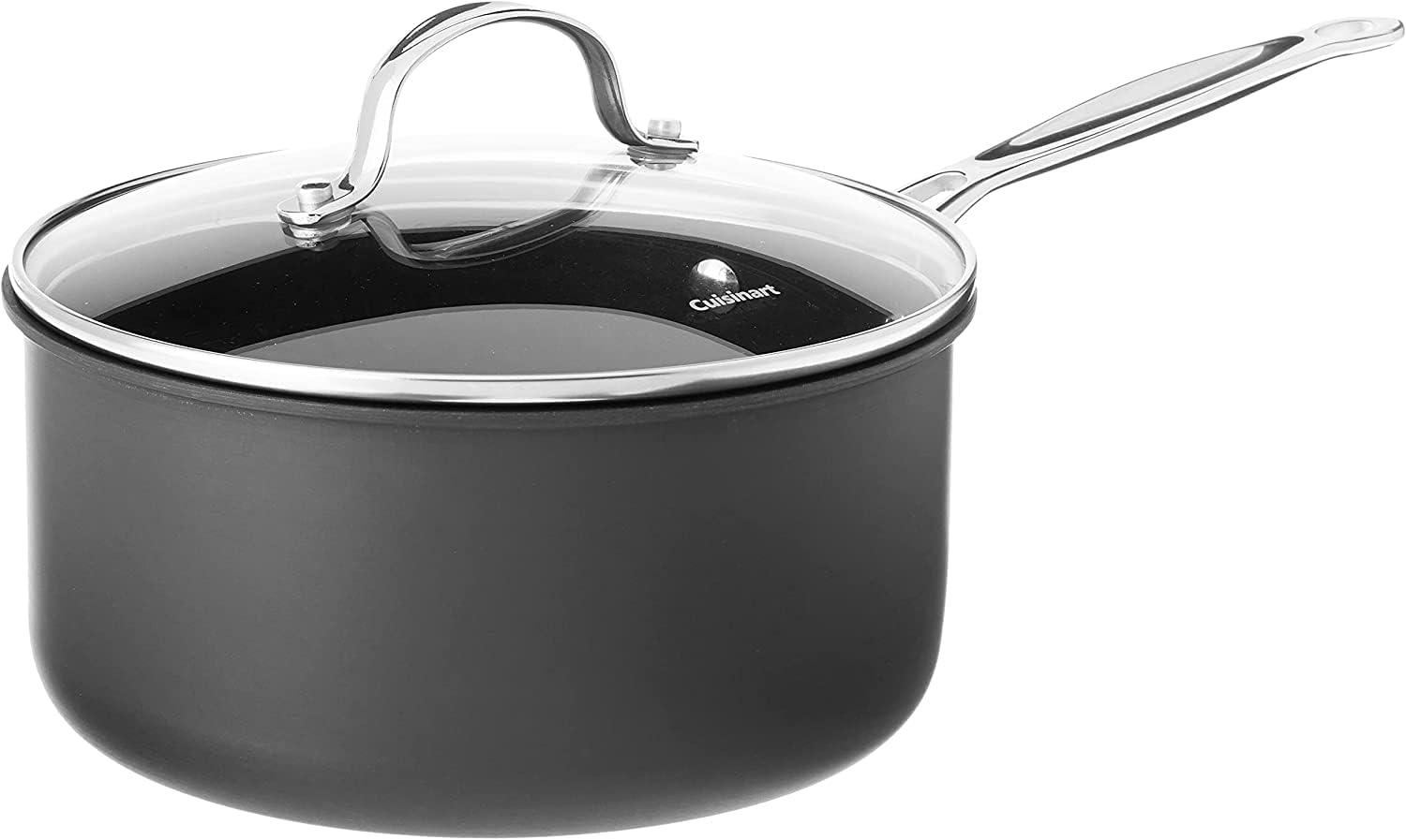 Cuisinart Chef's Classic Non-stick Hard-Anodized Saucepan with Lid