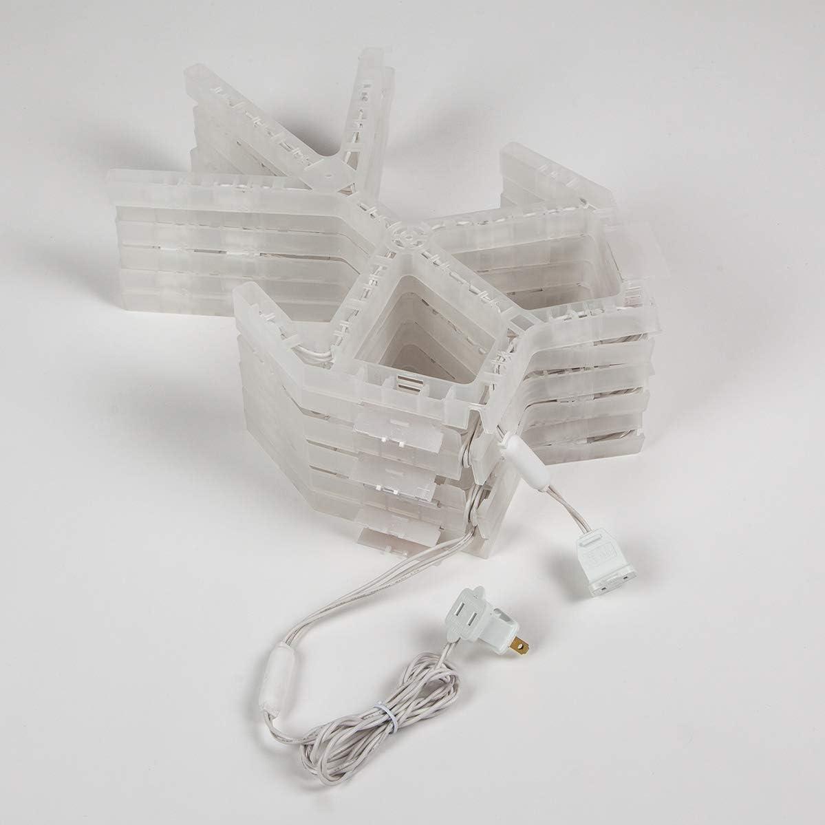 The Holiday Aisle® LED Folding Snowflake