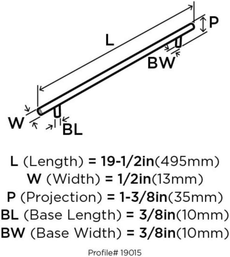 16 3/8" Center to Center Bar Pull