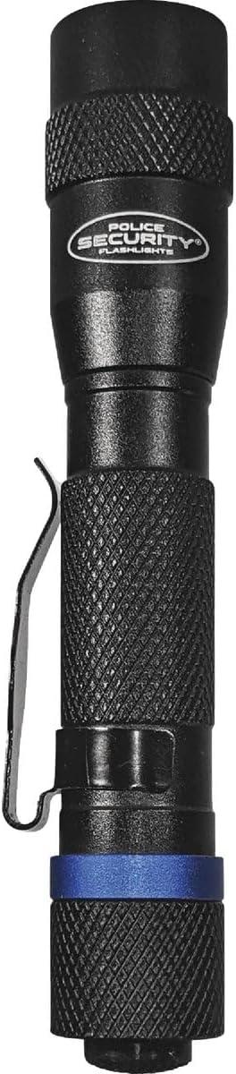 Black Tactical Water Resistant LED Keychain Flashlight