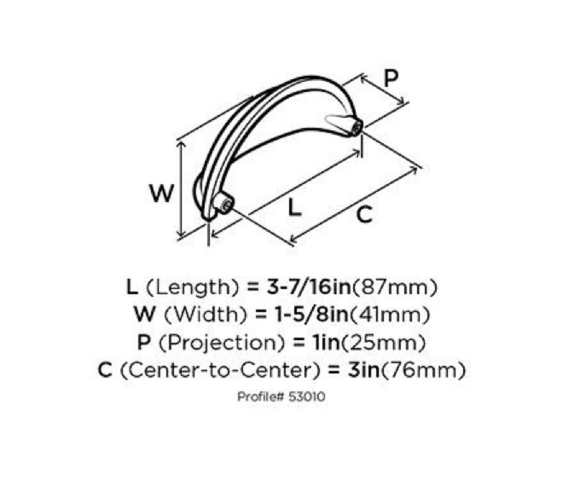 3" Center to Center Cup/Bin Pull Multipack