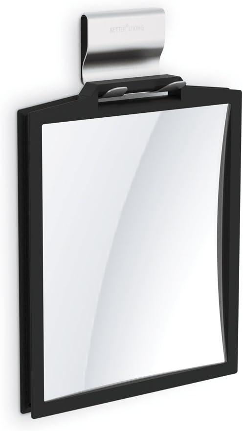 Better Living Products DOPPIO Double Sided Magnifying Shower Mirror
