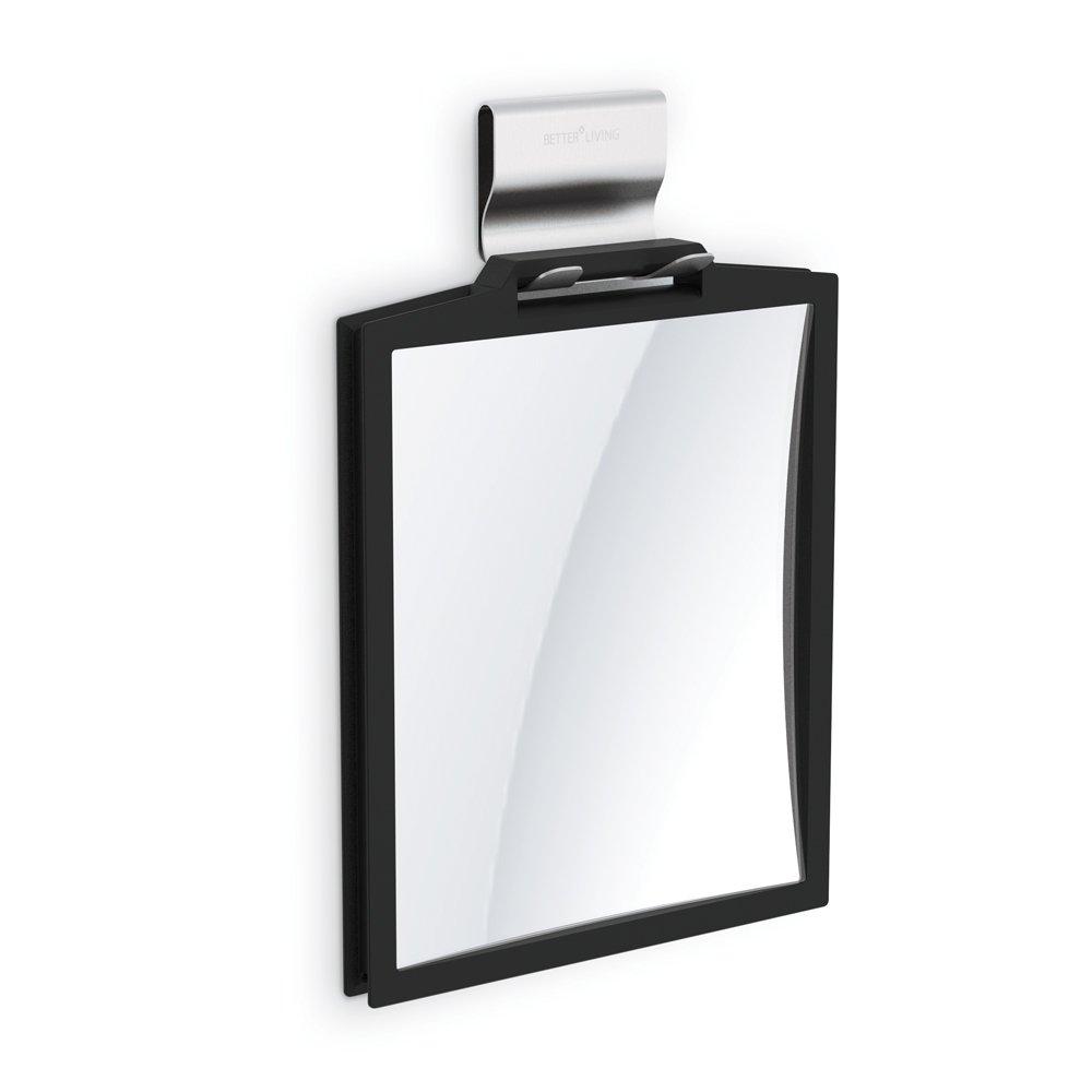 Better Living Products DOPPIO Double Sided Magnifying Shower Mirror