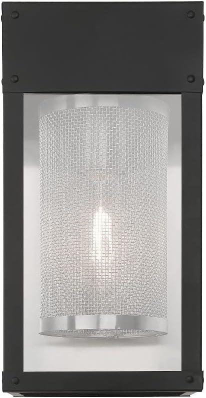 Livex Lighting Franklin 1 - Light Wall Light in  Black