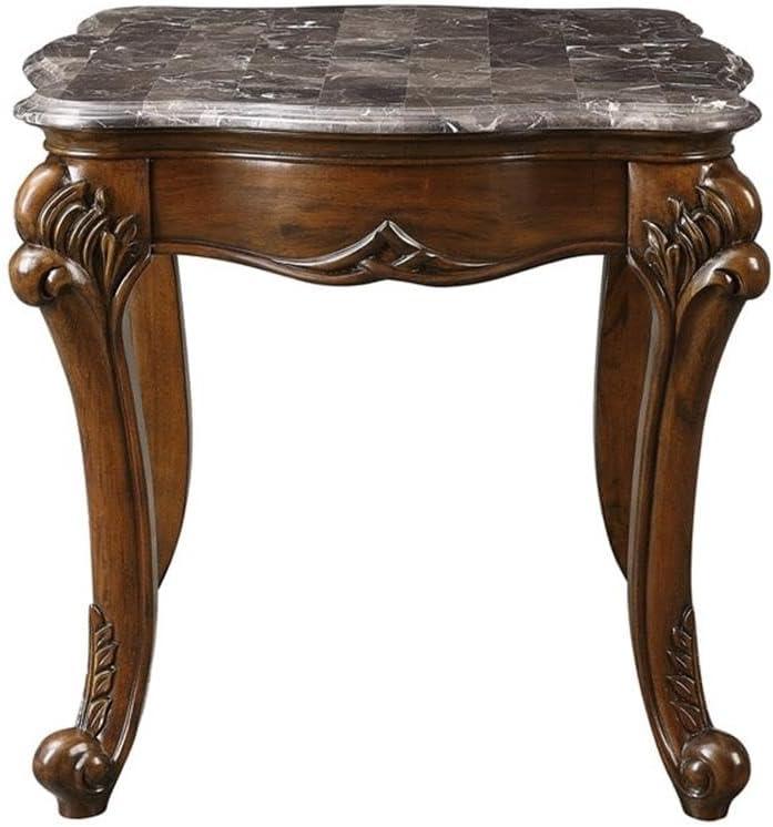 Cotner Marble Top End Table