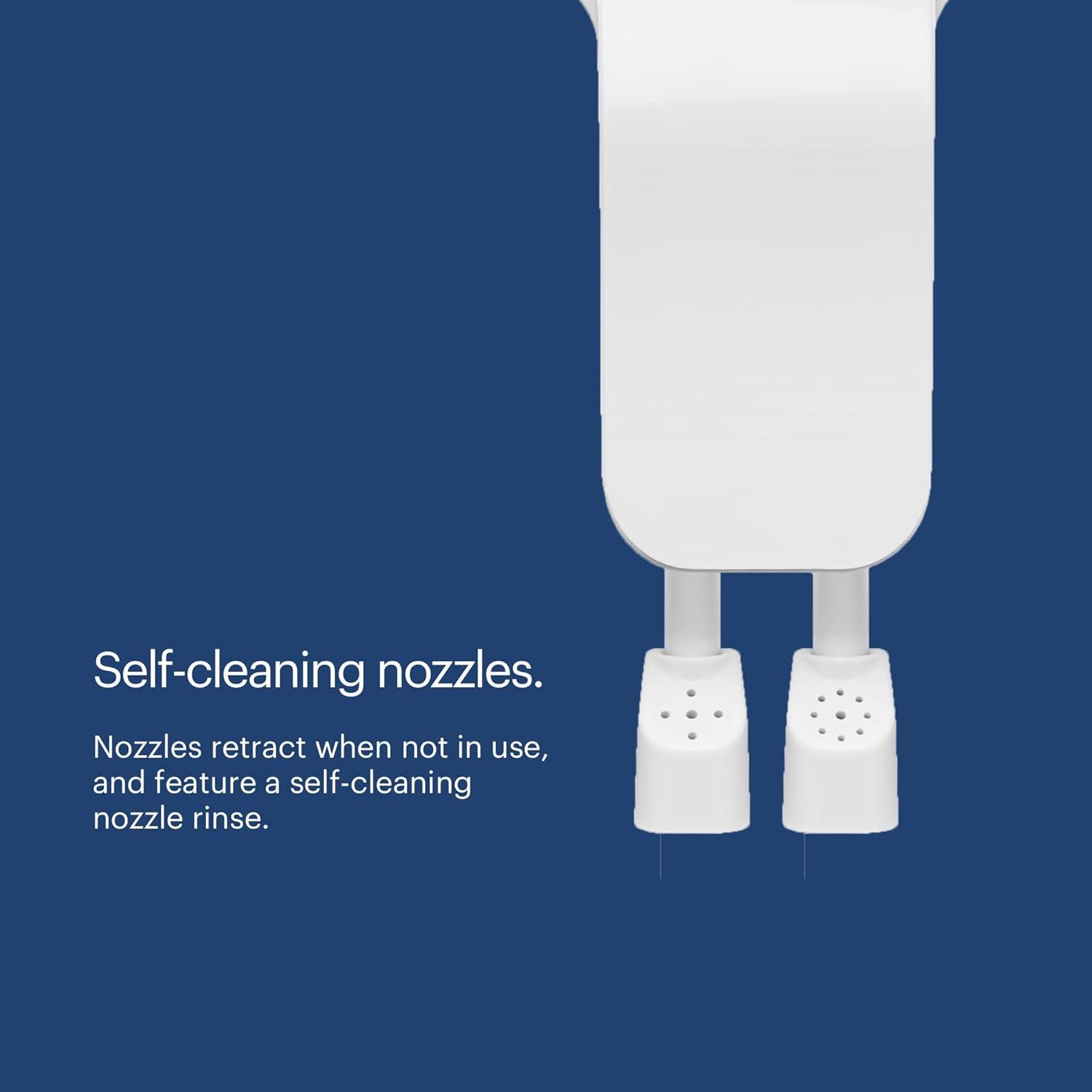 Brondell FSR-25 FSR-25 Freshspa Comfort+ Bidet Attachment, Dual Temp, Dual Nozzles