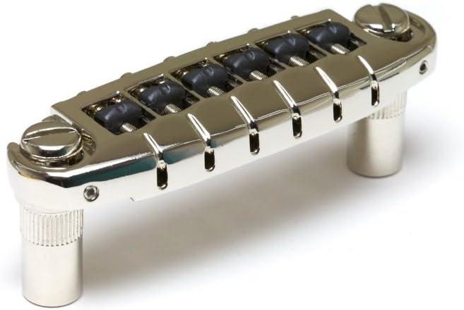 Graph Tech ResoMax NW2 Wraparound Bridge with String Saver Saddles Nickel