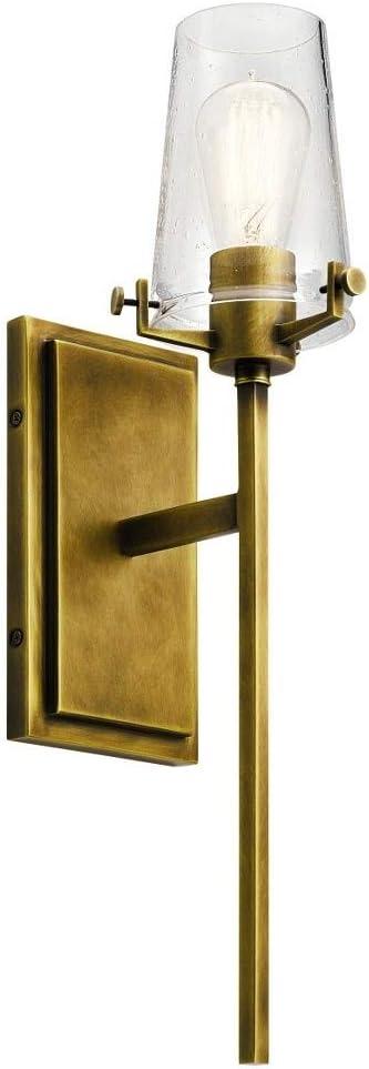 Kichler Lighting Alton 1 - Light Sconce in  Natural Brass