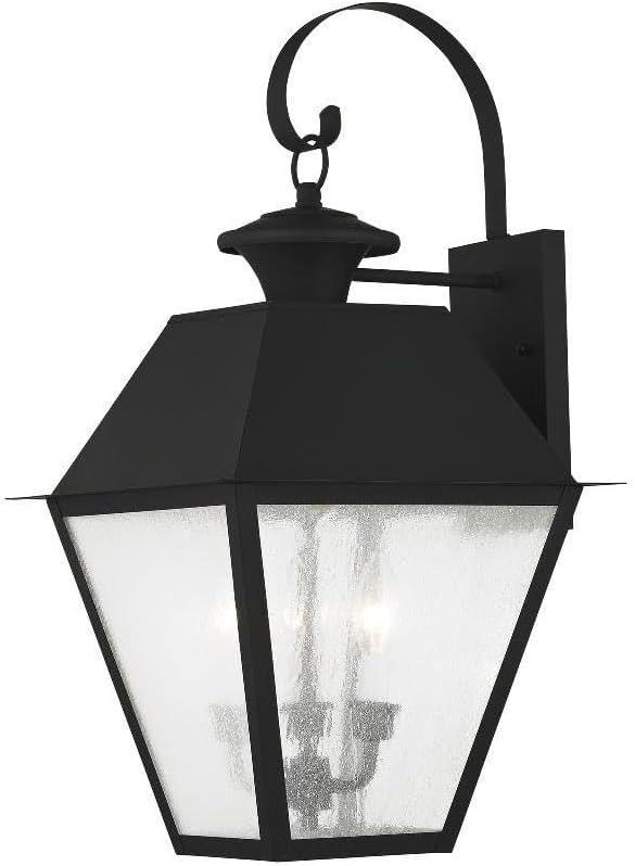 Livex Lighting Mansfield 2 - Light Wall Light in  Black