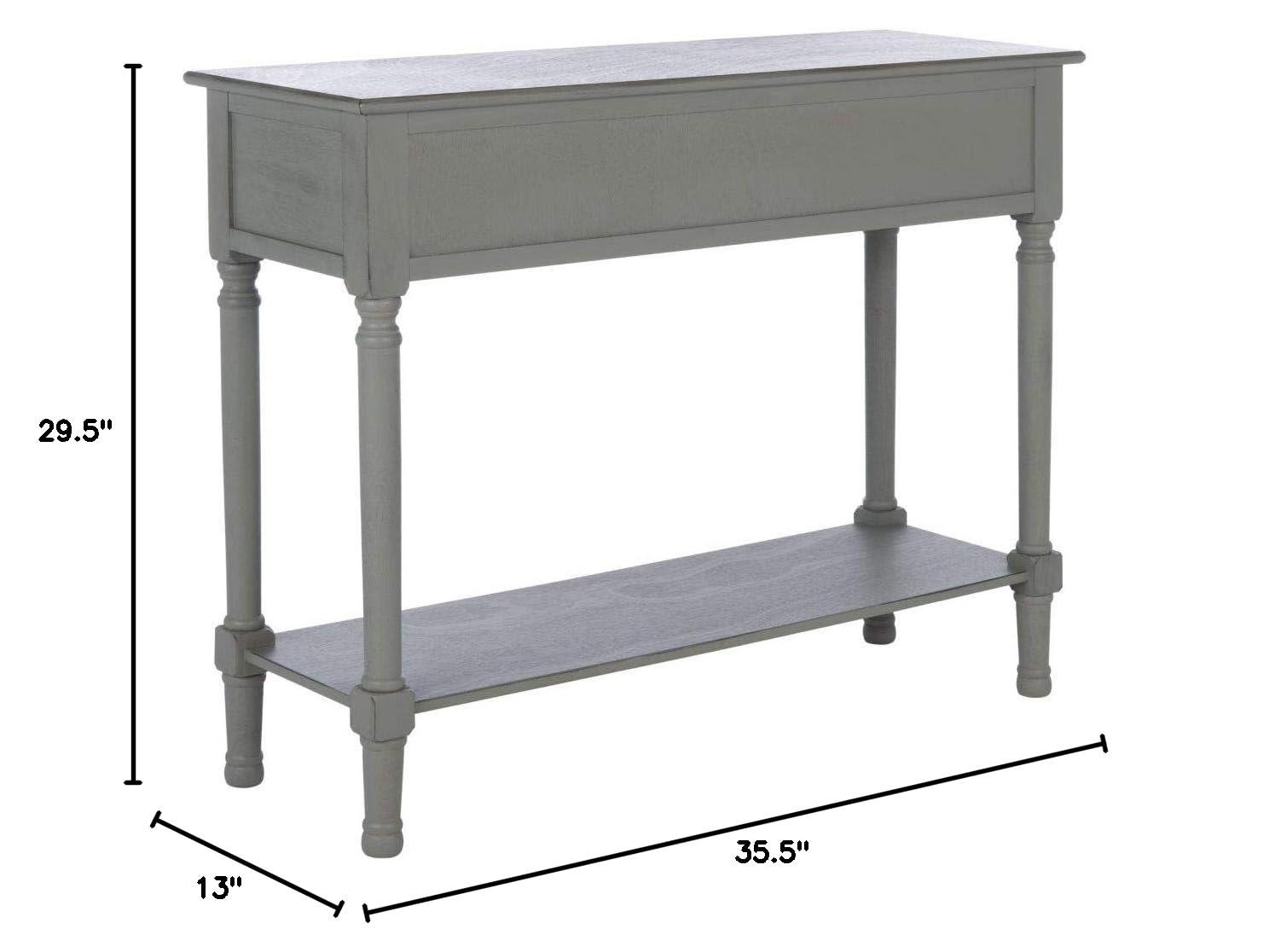 Landers 2 Drawer Console Table - CNS5710E - Gray - Safavieh