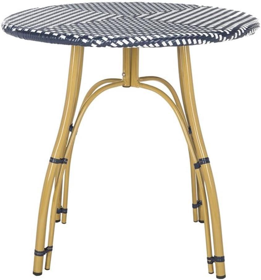 Kylie Rattan Bistro Table  - Safavieh