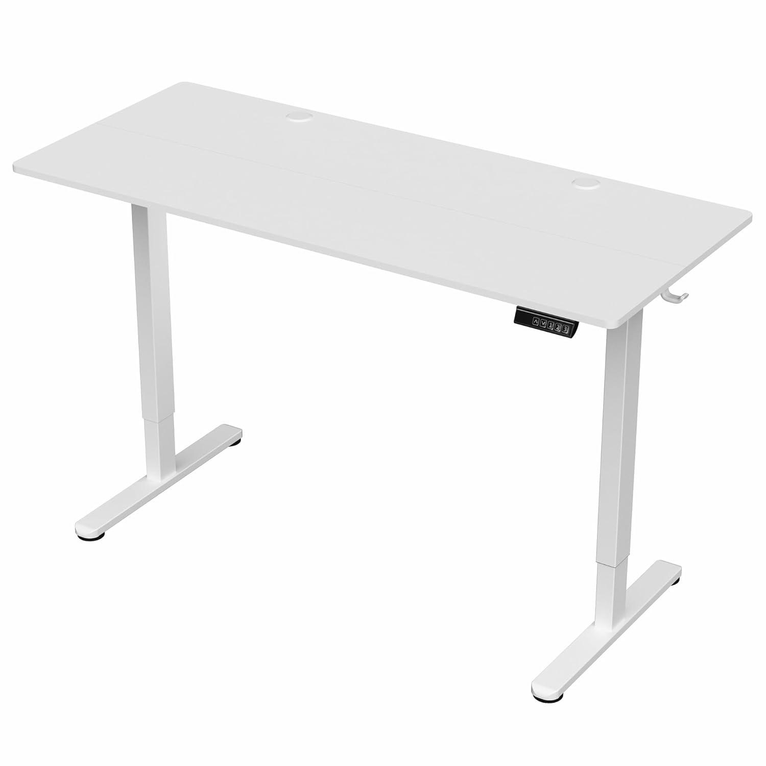 Vivo VIVO 55" x 24" Electric Sit Stand Desk, Height Adjustable Workstation (E155TB series)