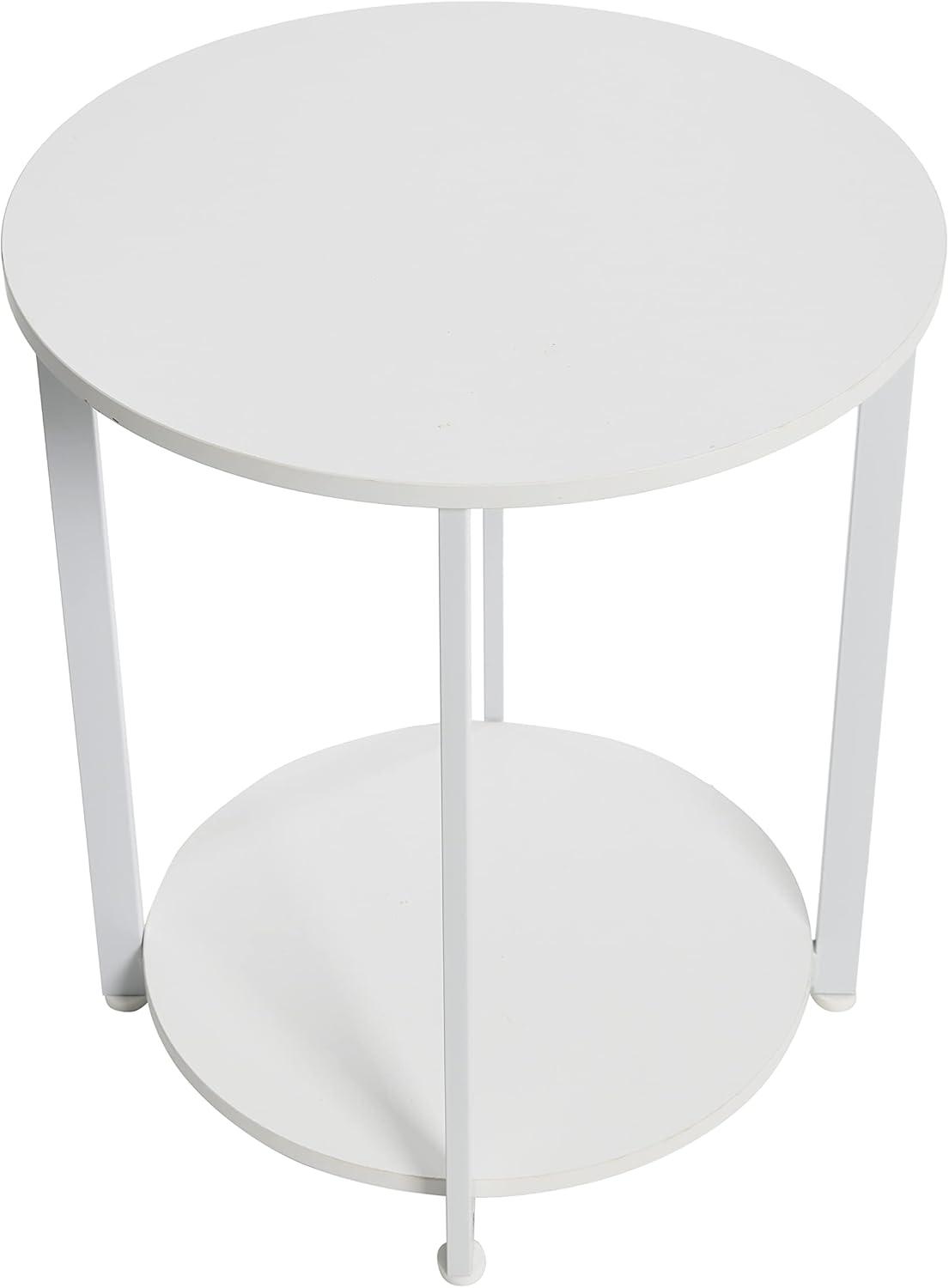 Household Essentials Jamestown Round End Table