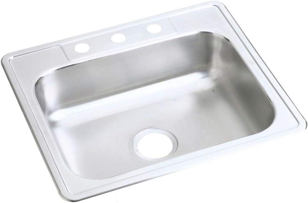 Dayton 25" L x 21" W Drop-In Kitchen Sink