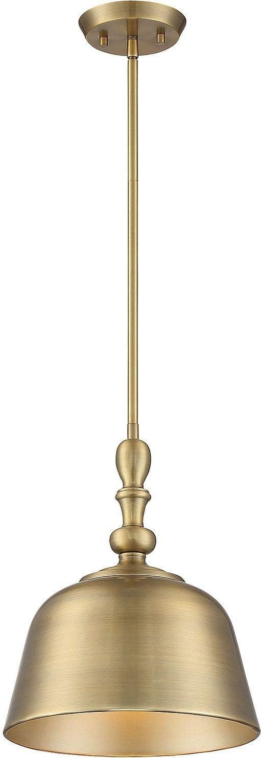 Savoy House Berg 1 - Light Pendant in  Warm Brass